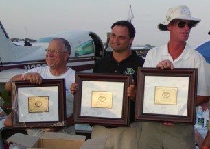 Dennis, Fred and Rodney received a well deserved award for a job well done in 2006