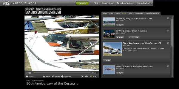 2006 Cessnas 2 Oshkosh Mass Arrival Video