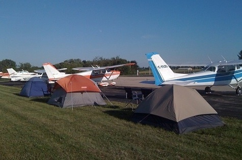 Dodge County Airport Camping Area