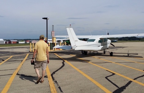 Dodge County Airport Fuel Island