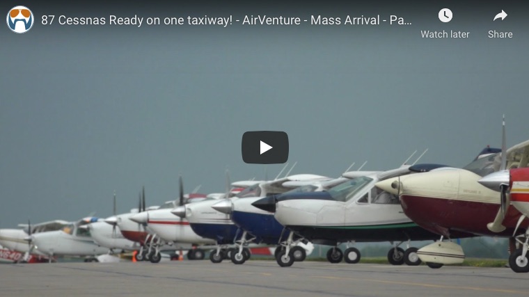 2016 Cessnas 2 Oshkosh Mass Arrival