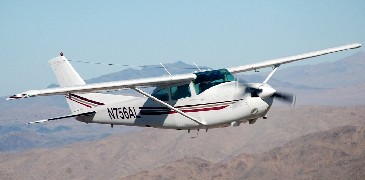 Bob Lange in his TR-182 during the 2010 Southern California clinic. Click here to see a larger image.