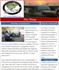 Click here to read the March 1, 2009 issue of The Pirep. The Pirep Vol. 2 No. 2 March 1, 2009